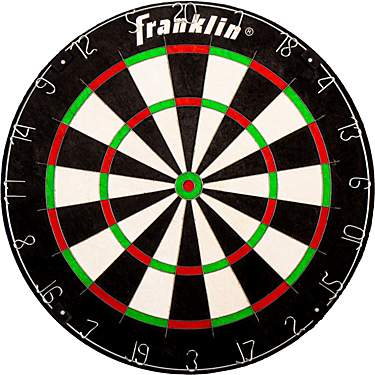 Franklin Sports Grade A Professional Dartboard                                                                                  