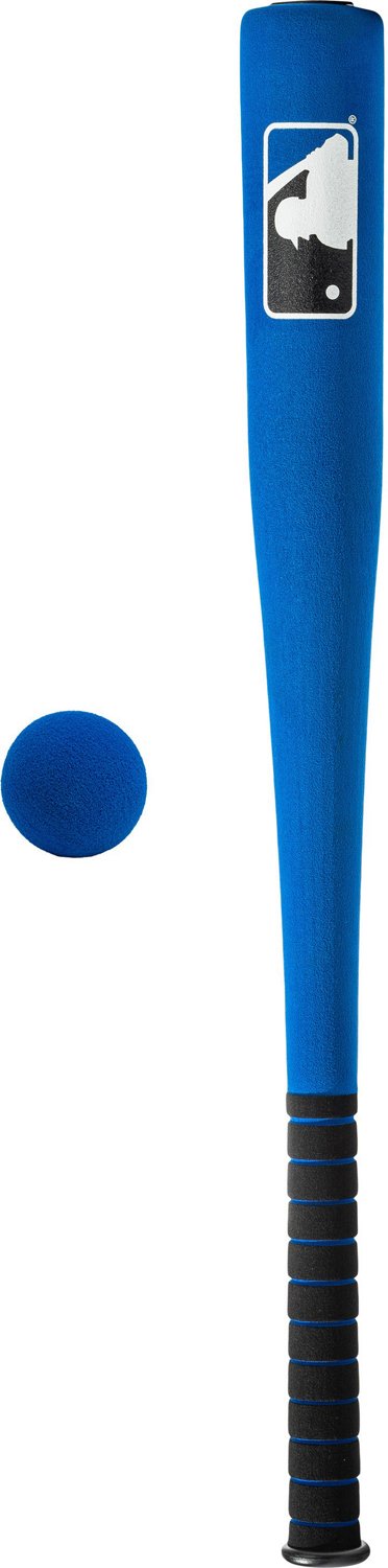 Franklin Sports Mlb Kids Baseball and Bat Set,Foam Blue, 27"