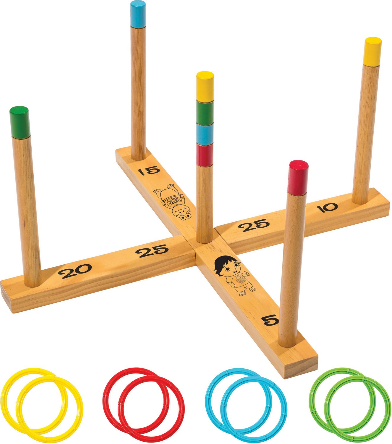 Franklin Kids' Ryan's World Ring Toss Game Set Academy