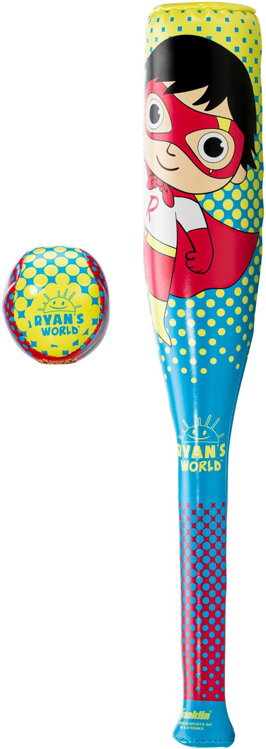 Ryan's World Soft Sport Bat and Ball Set - 21 inches -