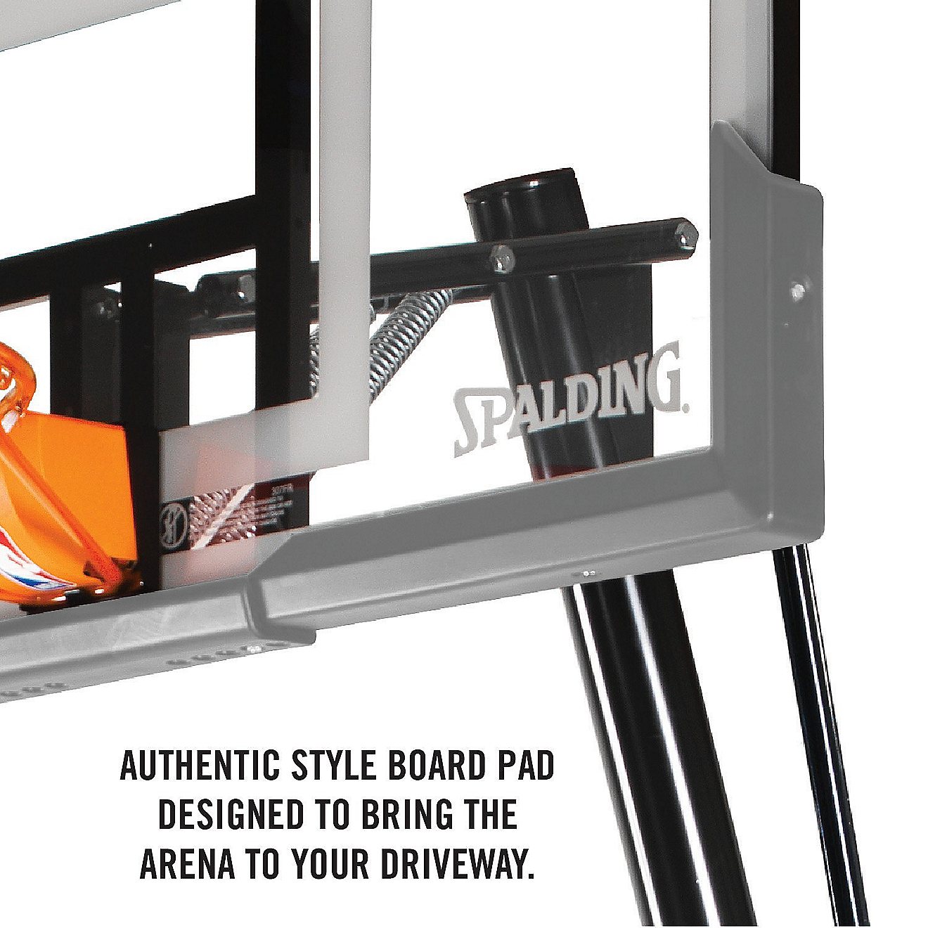 Spalding Pro Glide 54 in Acrylic Basketball Hoop                                                                                 - view number 3