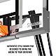 Spalding Pro Glide 54 in Acrylic Basketball Hoop                                                                                 - view number 3 image
