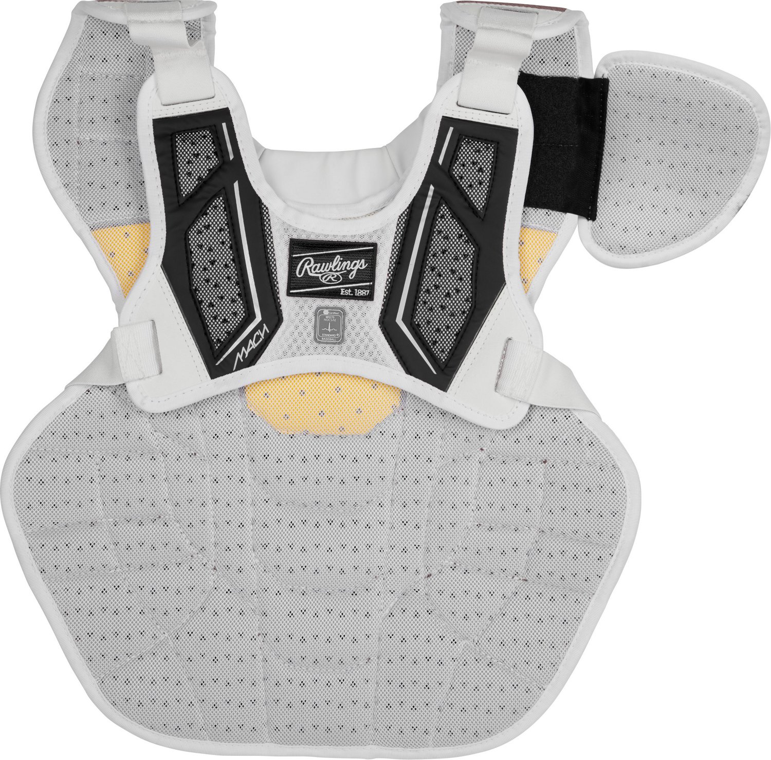 Rawlings Adults' Mach NOCSAE Approved Intermediate Chest Protector