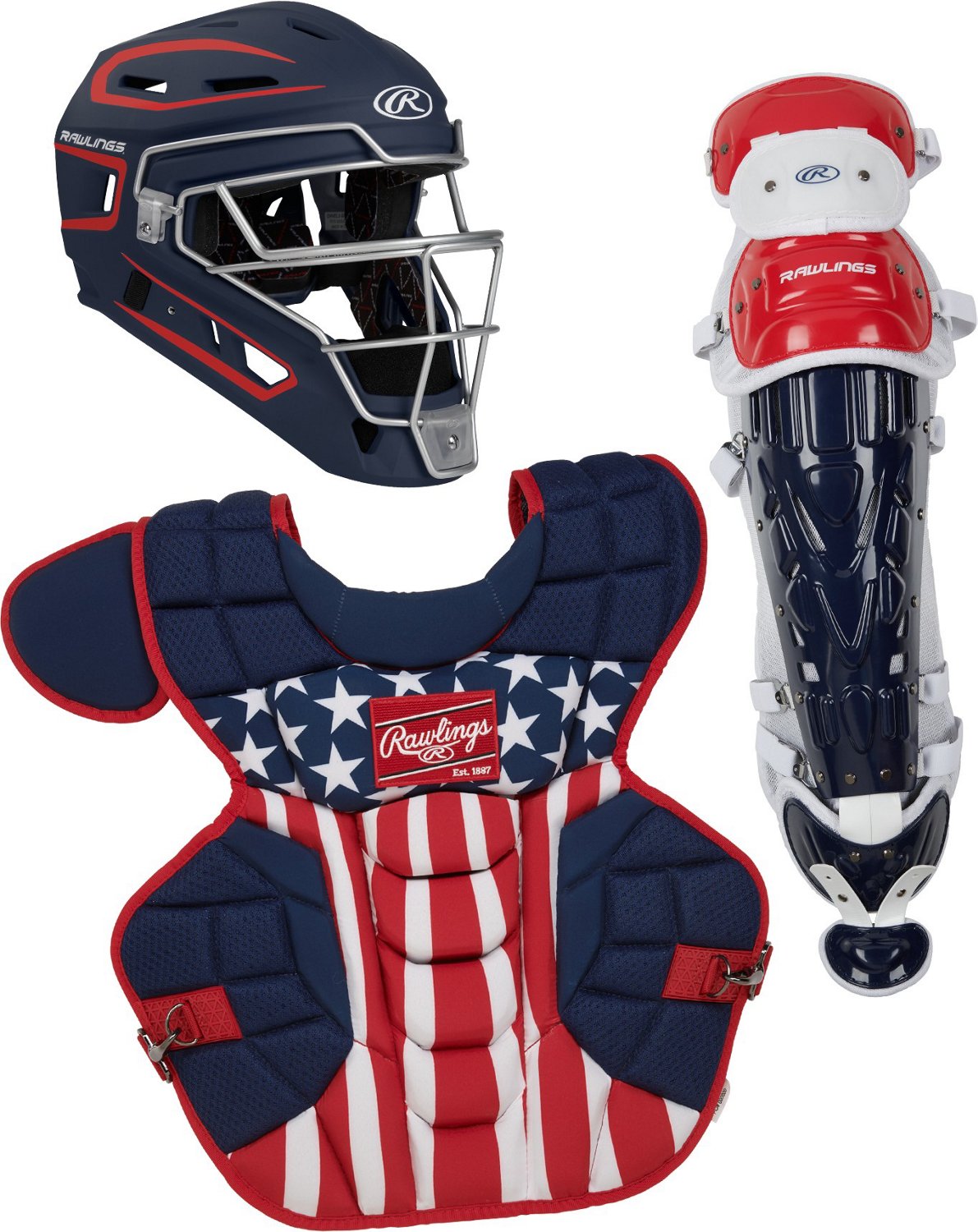 Rawlings Velo Baseball Youth Catcher's Box Set | USA | Youth