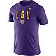 Nike Men's Louisiana State University Cotton Snow Wash Short Sleeve T-shirt                                                      - view number 1 image