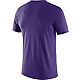 Nike Men's Louisiana State University Cotton Snow Wash Short Sleeve T-shirt                                                      - view number 2 image