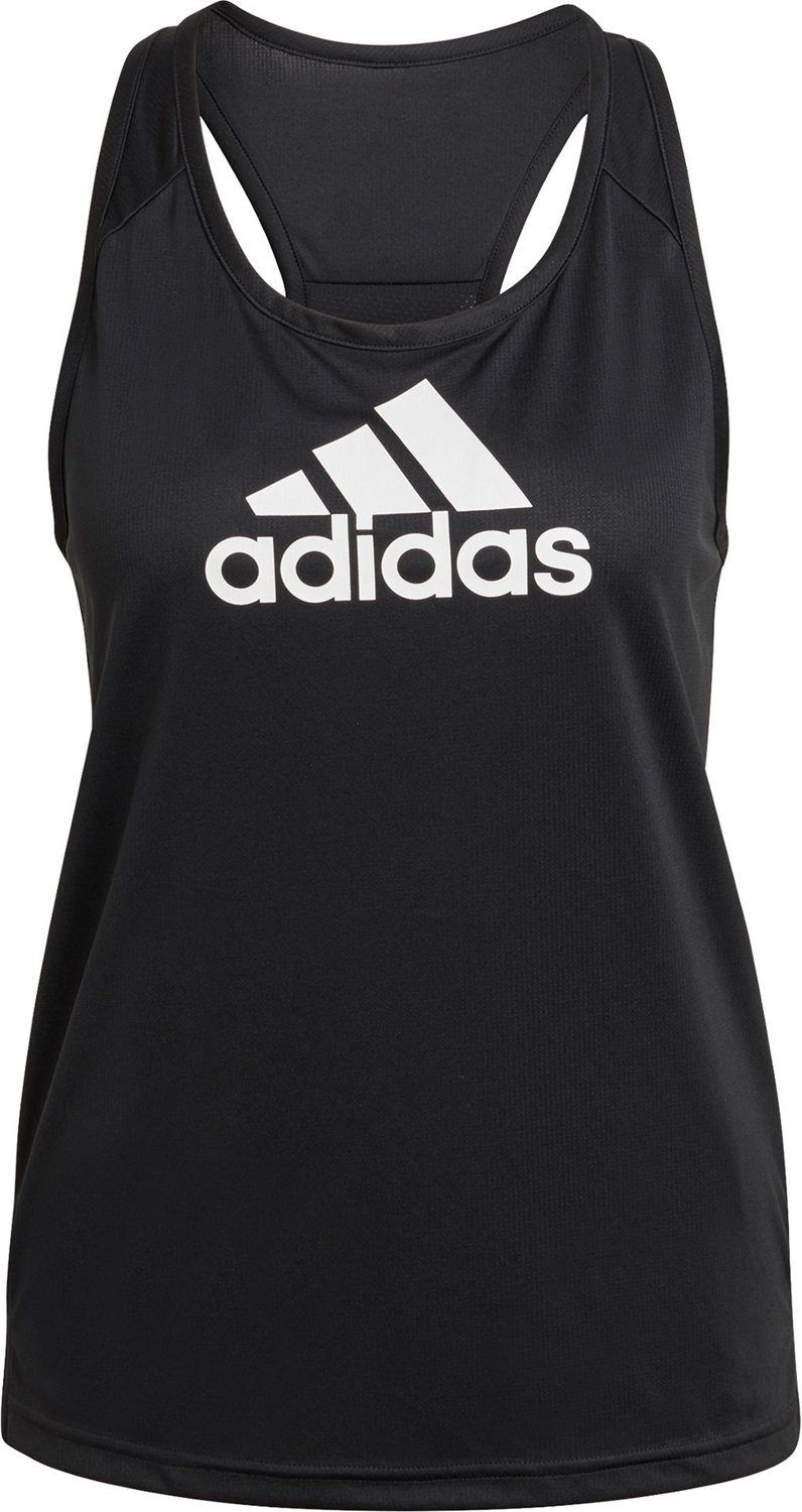 adidas logo tank