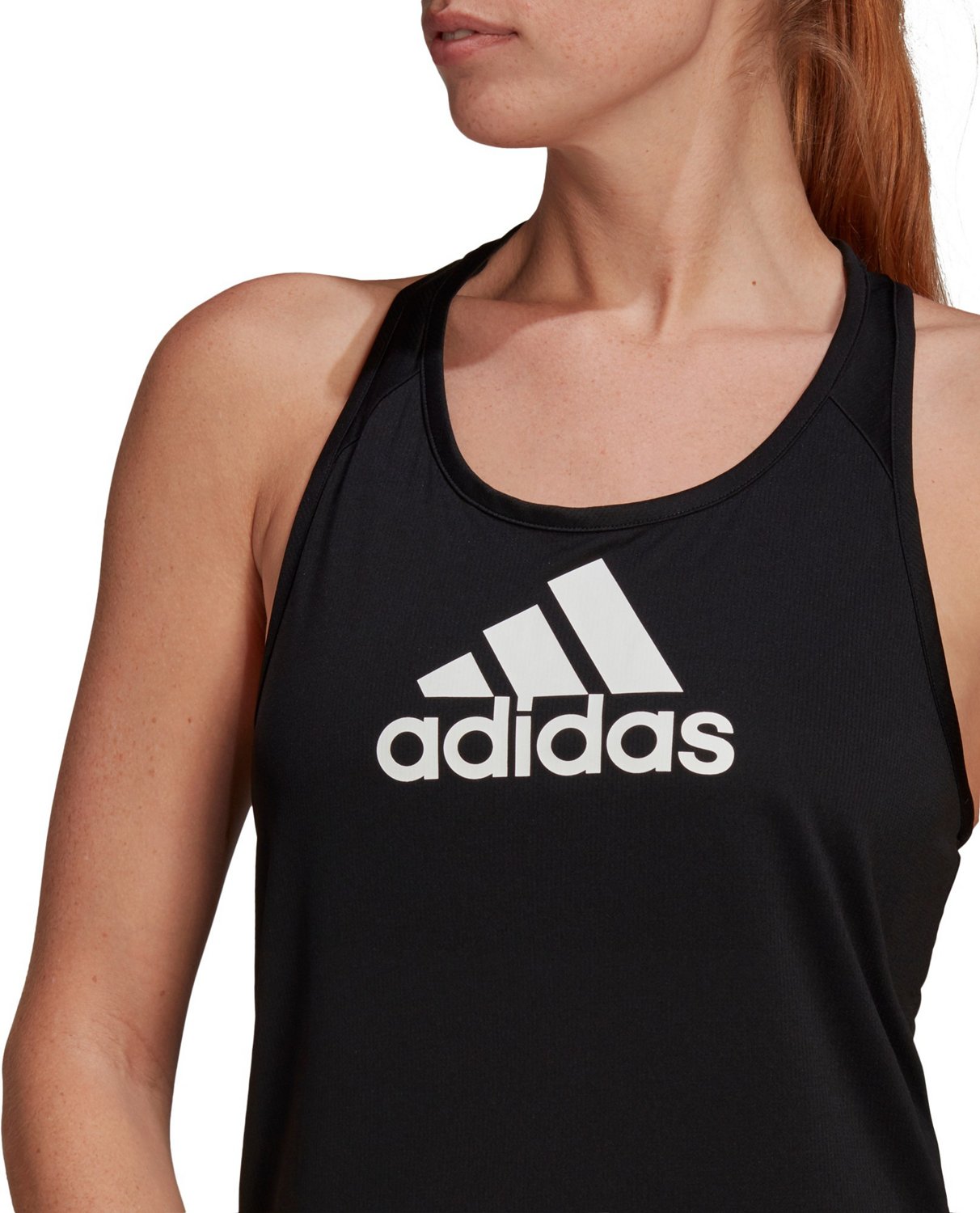 adidas logo tank