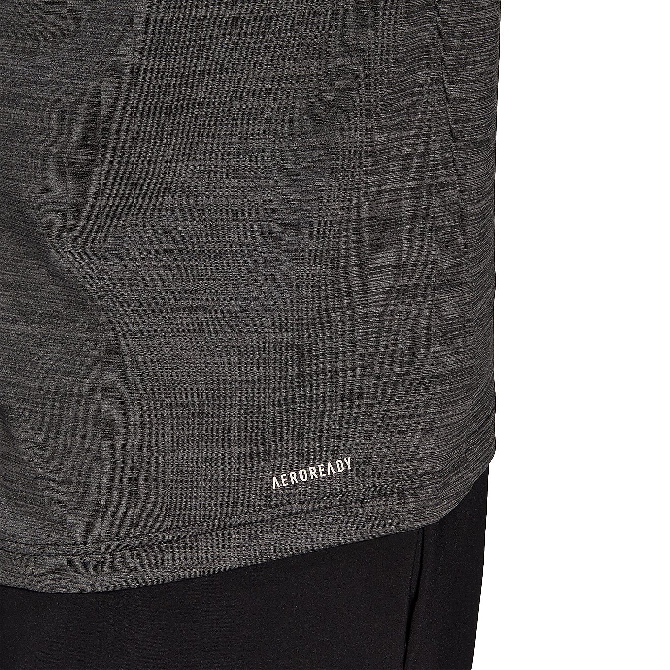 Adidas Men's AEROREADY Designed 2 Move Sport Stretch Short Sleeve T-shirt                                                        - view number 4