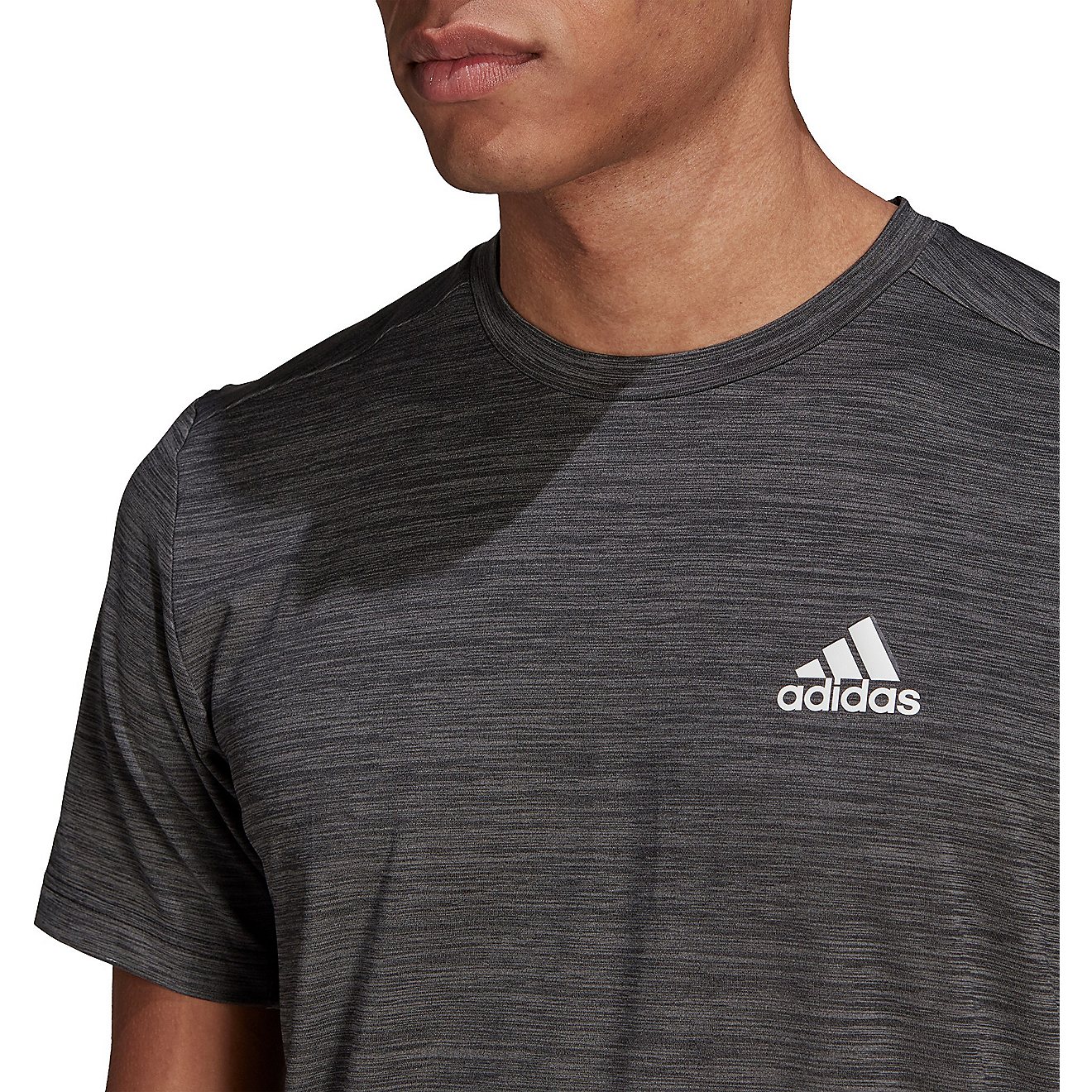 Adidas Men's AEROREADY Designed 2 Move Sport Stretch Short Sleeve T-shirt                                                        - view number 5