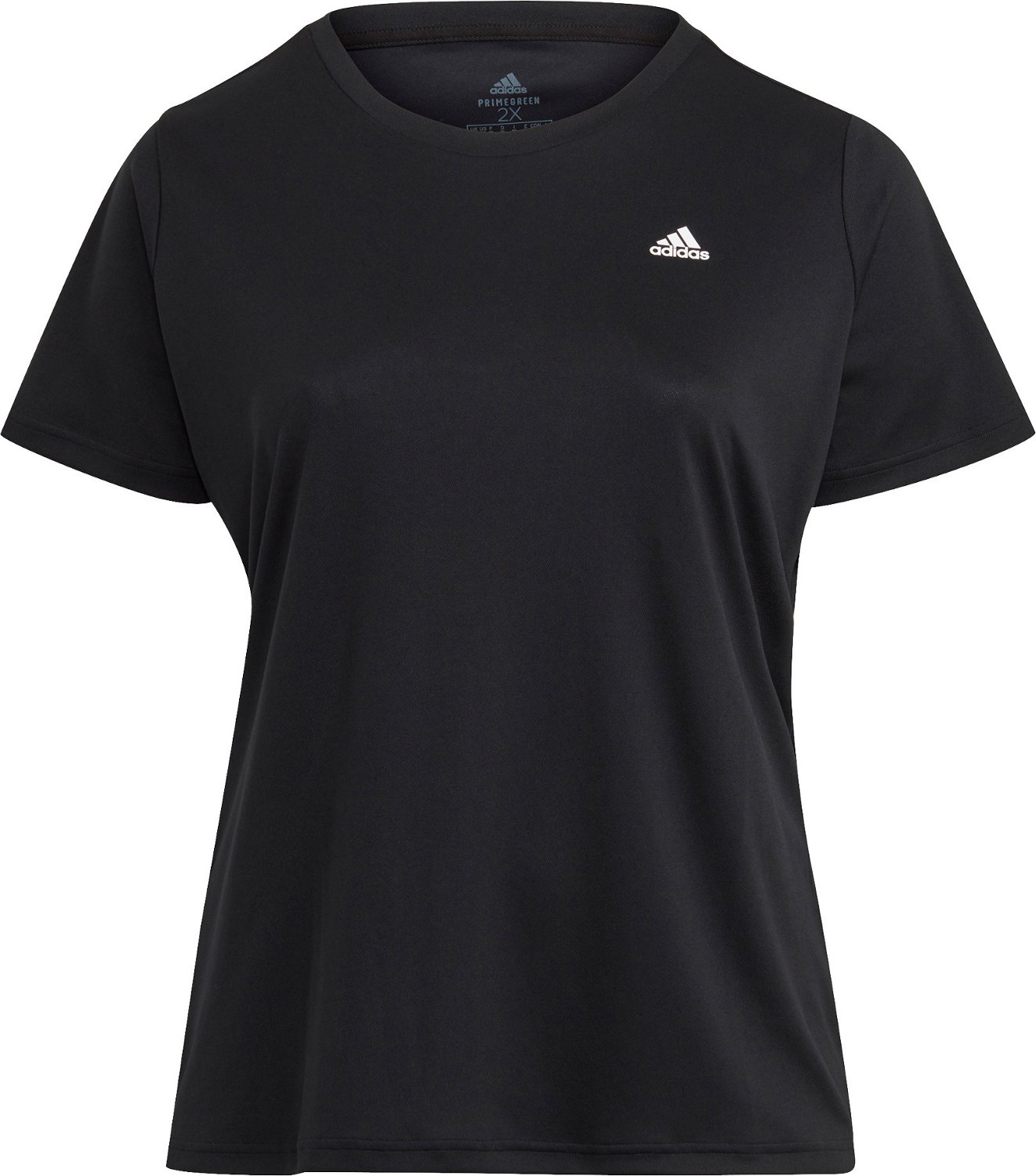 adidas women's plus size shirts