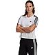 Adidas Women's 3-Stripes Cropped T-shirt                                                                                         - view number 3 image