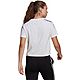 Adidas Women's 3-Stripes Cropped T-shirt                                                                                         - view number 4 image