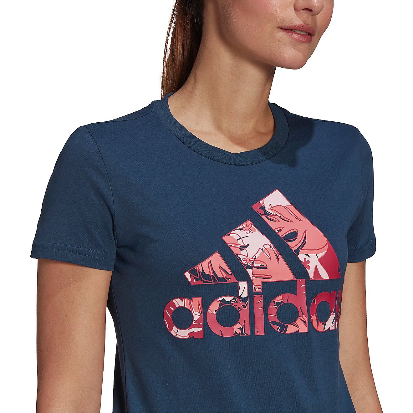 adidas Women's BOS Tropical Graphic T-shirt                                                                                      - view number 3