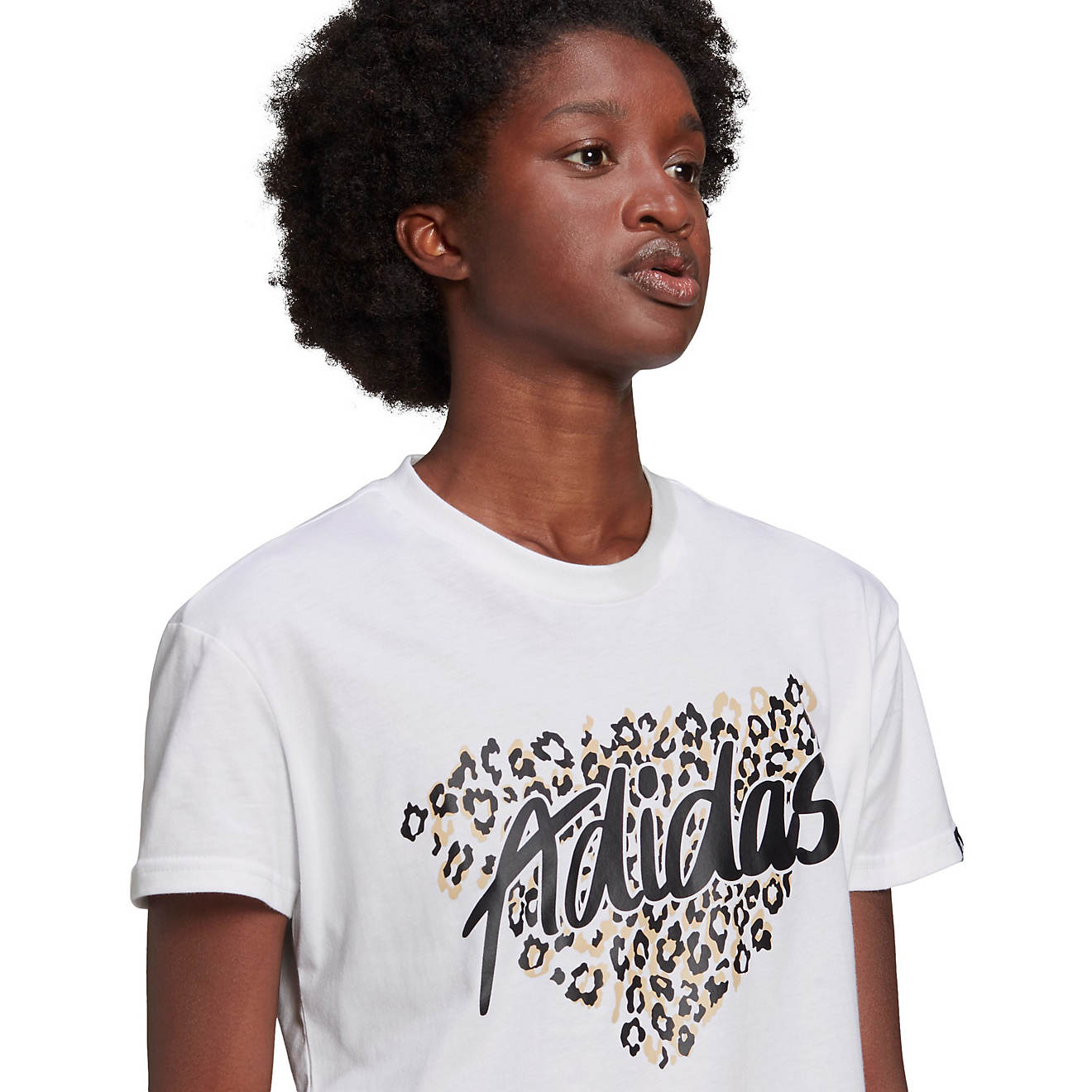 adidas Women's Leopard Graphic T-shirt | Academy