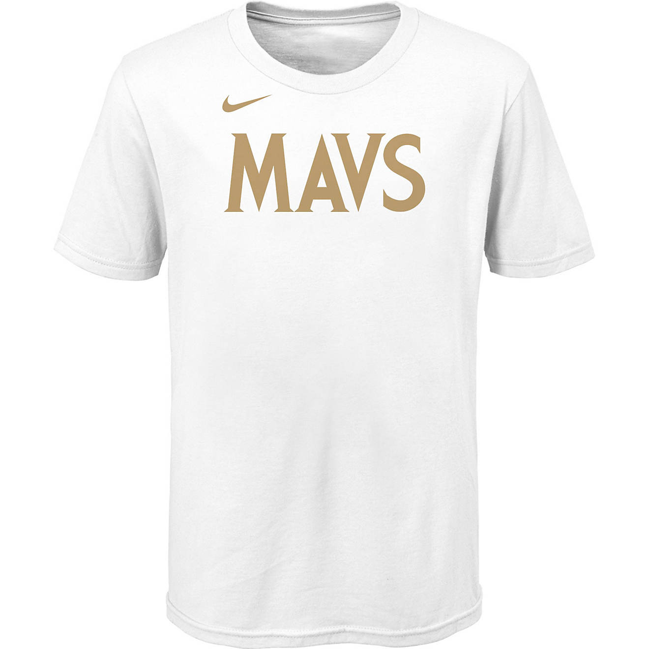 Nike Youth Dallas Mavericks 20 City Edition Logo Short Sleeve T-shirt                                                            - view number 1