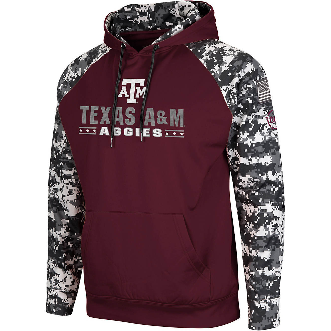 Colosseum Athletics Men's Texas A&M University Fitty Pullover Hoodie ...