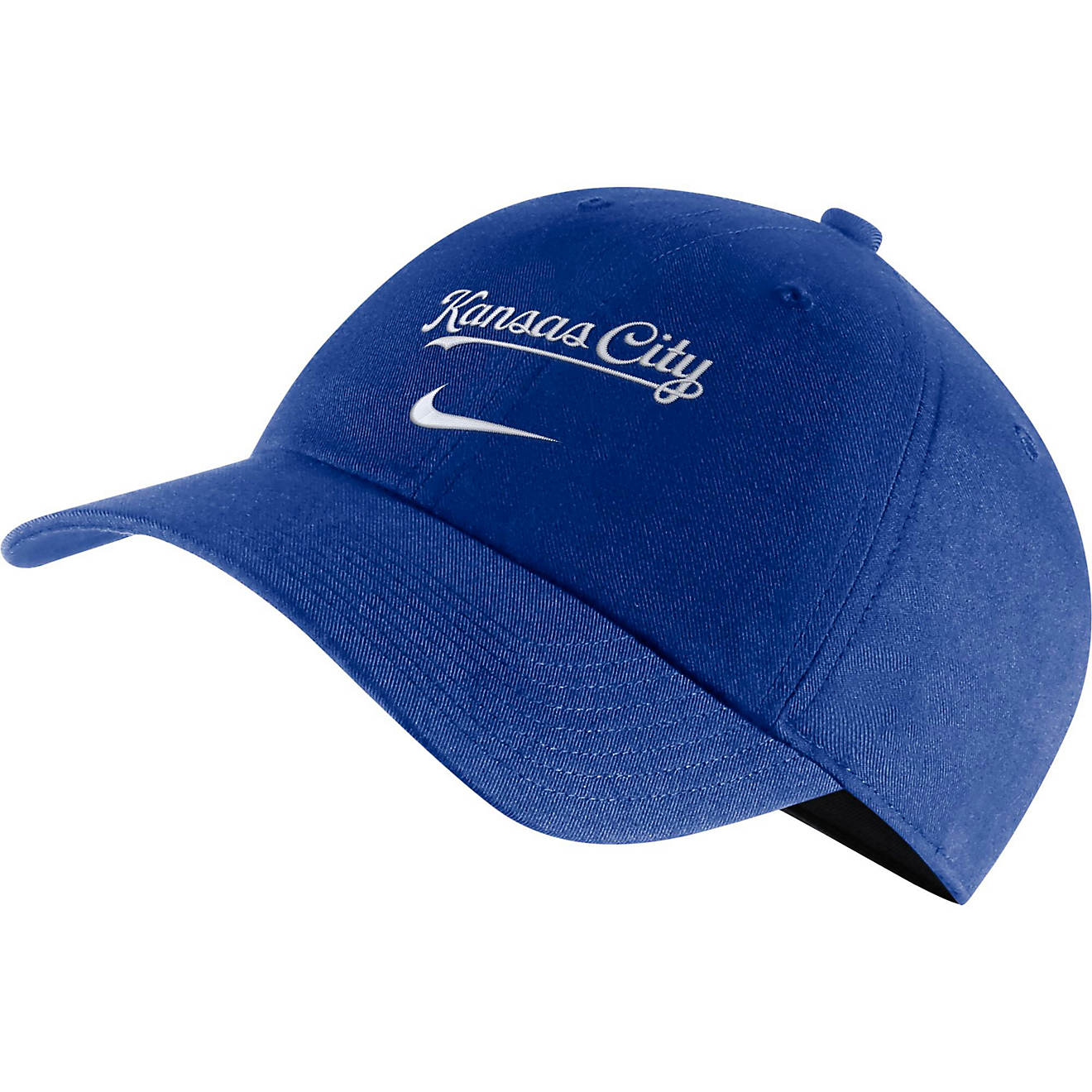 Nike Adults' Kansas City Royals Heritage86 Swoosh Cap                                                                            - view number 1