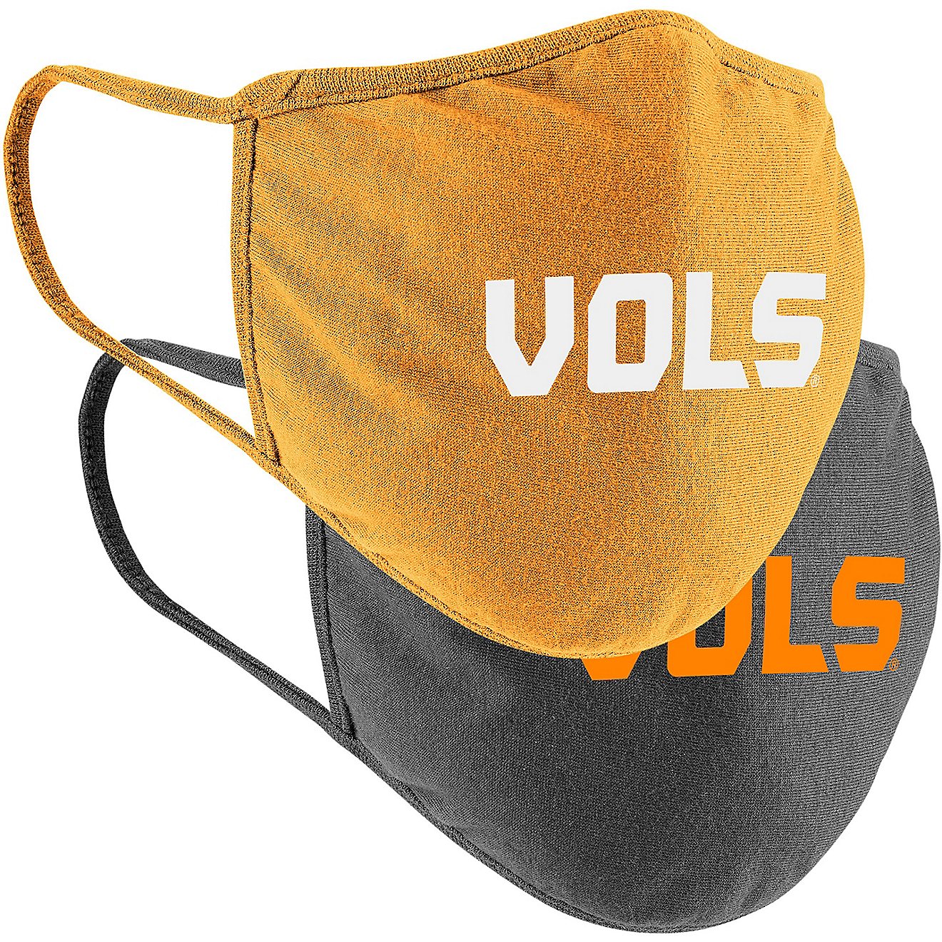 Colosseum Athletics University of Tennessee Cotton Face Masks 2-Pack                                                             - view number 1
