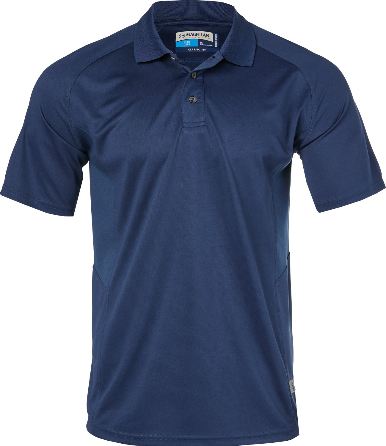 Magellan Outdoors Men's FishGear Riptide Short Sleeve Fishing Polo