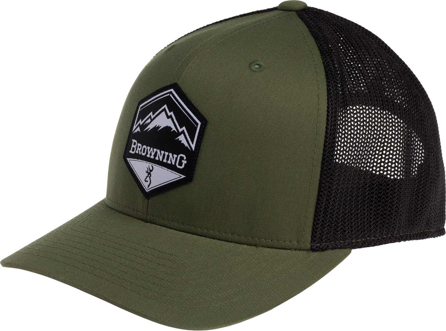 Browning Men's Mountain Buck Loden Cap Academy