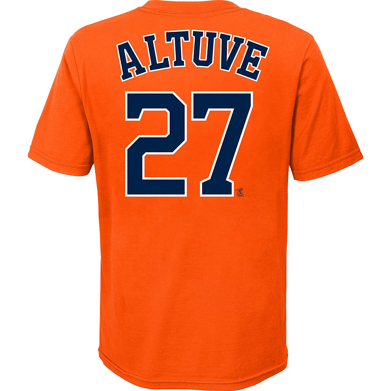 Nike Boys' Houston Astros José Altuve #27 Short Sleeve T-shirt                                                                  - view number 1