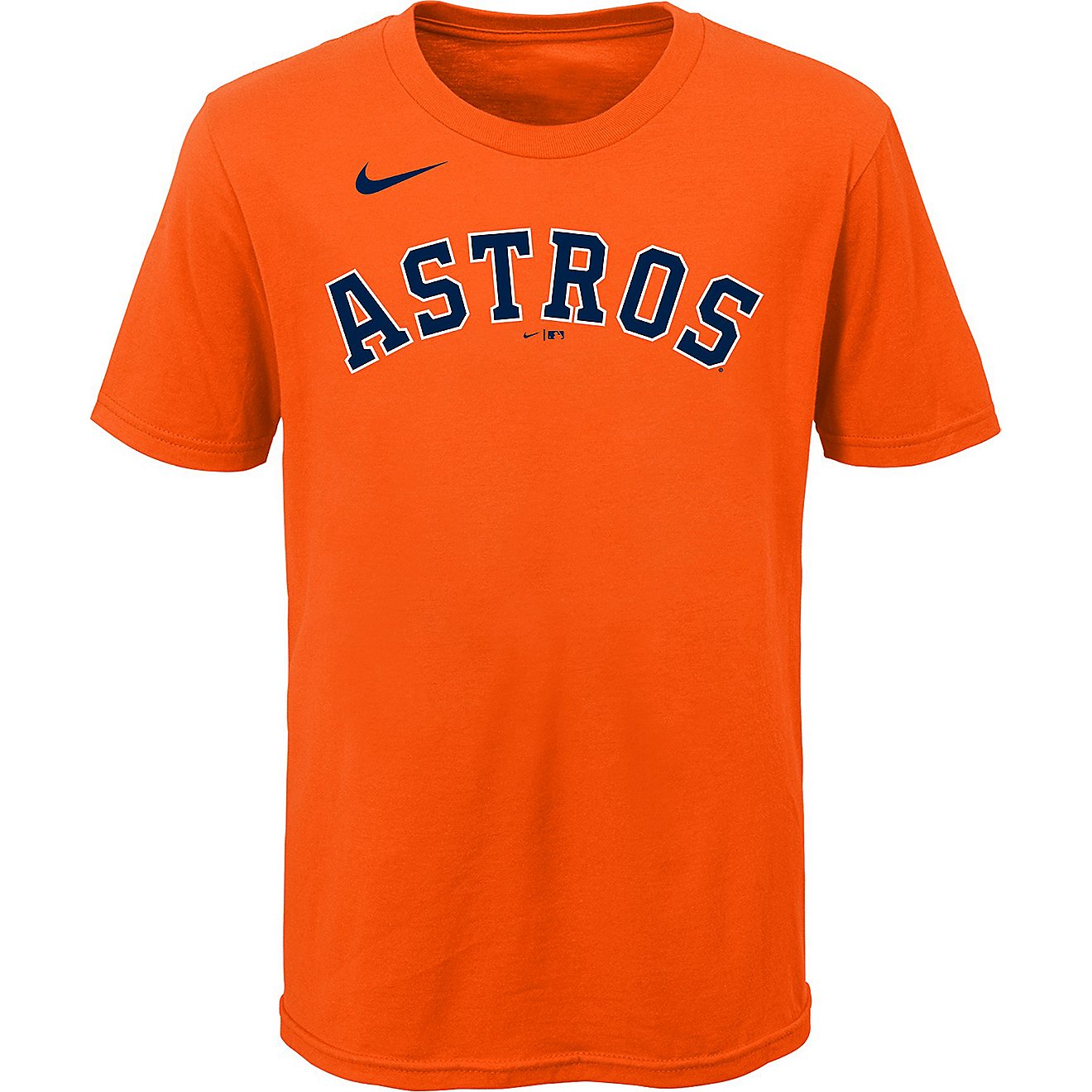Nike Boys' Houston Astros José Altuve #27 Short Sleeve T-shirt                                                                  - view number 2