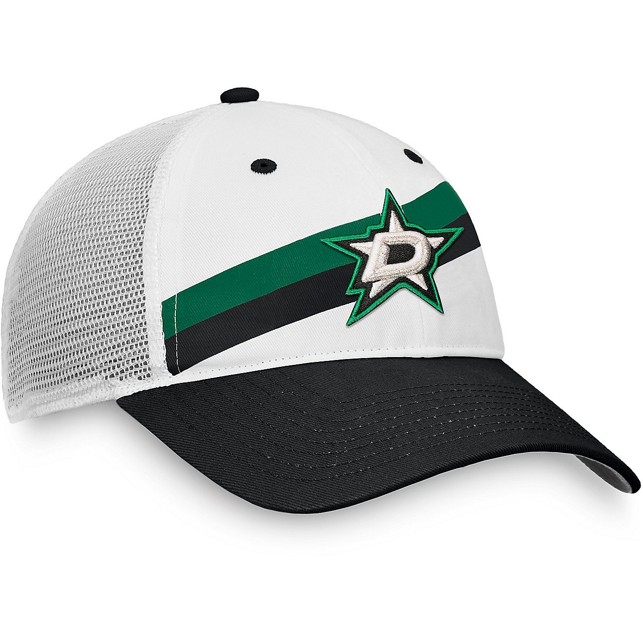 Dallas Stars Adults' Prep Squad Structured Mesh Back Trucker Cap                                                                 - view number 4