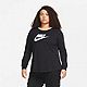 Nike Women's Sportswear Essentials Plus Size Long Sleeve T-shirt                                                                 - view number 2 image