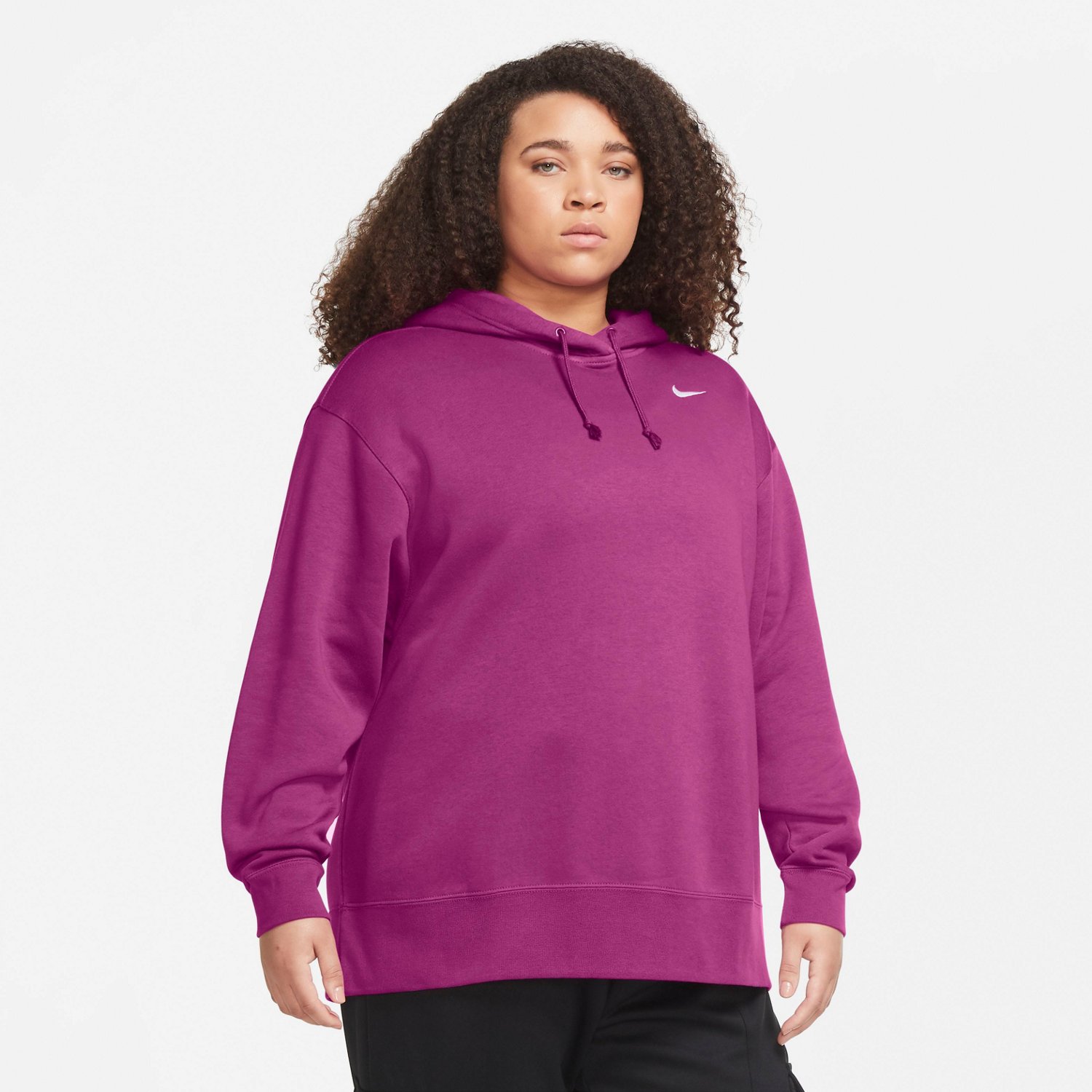 Nike Women's Plus Size Sportswear Fleece Pullover Hoodie | Academy