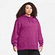 Nike Women's Plus Size Sportswear Fleece Pullover Hoodie                                                                         - view number 2 image