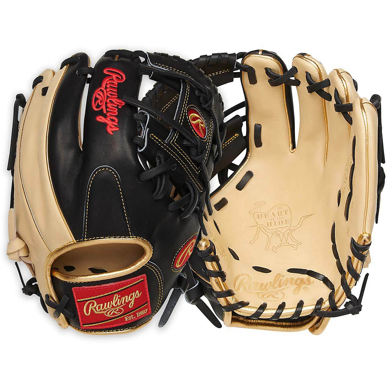 Rawlings Youth Heart of the Hide R2G 12.75 in. Outfield Baseball Glove                                                           - view number 1