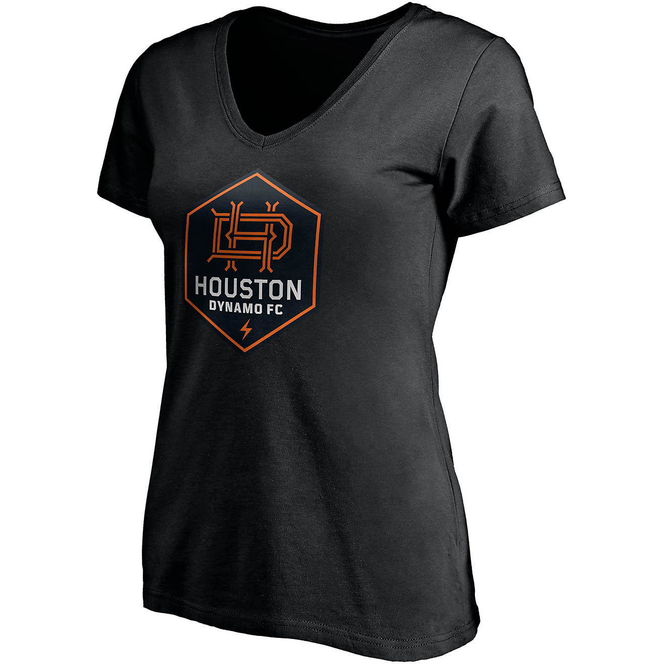 Houston Dynamo Women's Official Logo T-shirt                                                                                     - view number 1