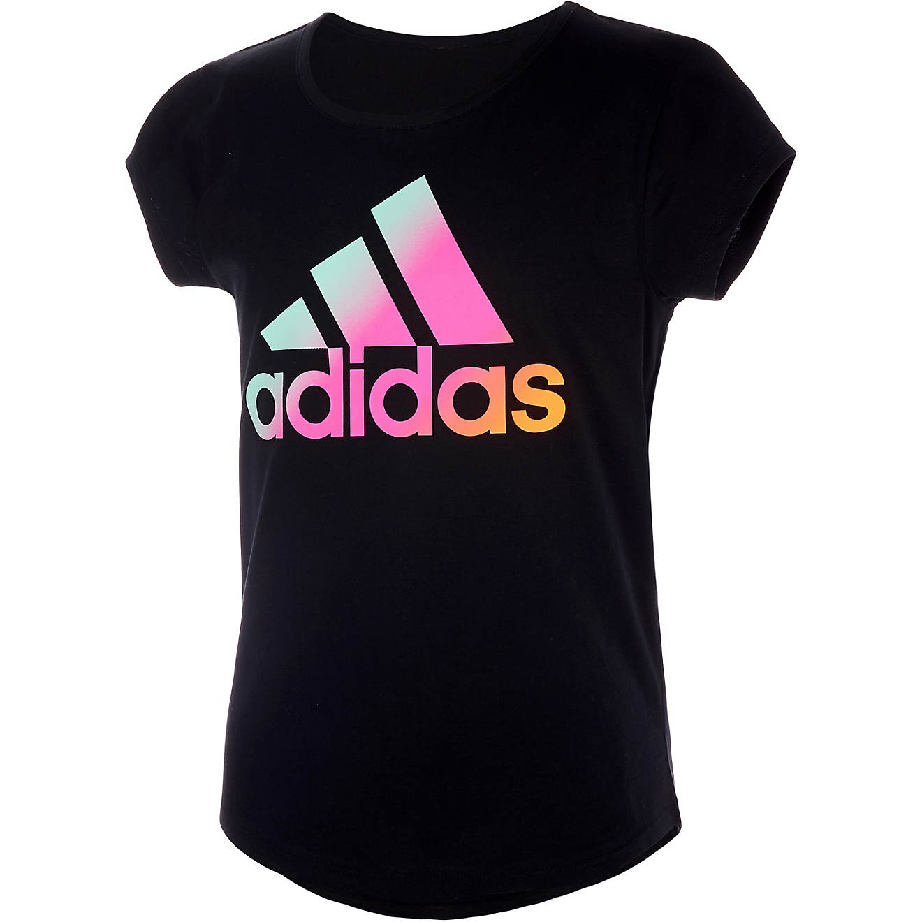 Adidas Girls' Scoop Neck T-shirt                                                                                                 - view number 1