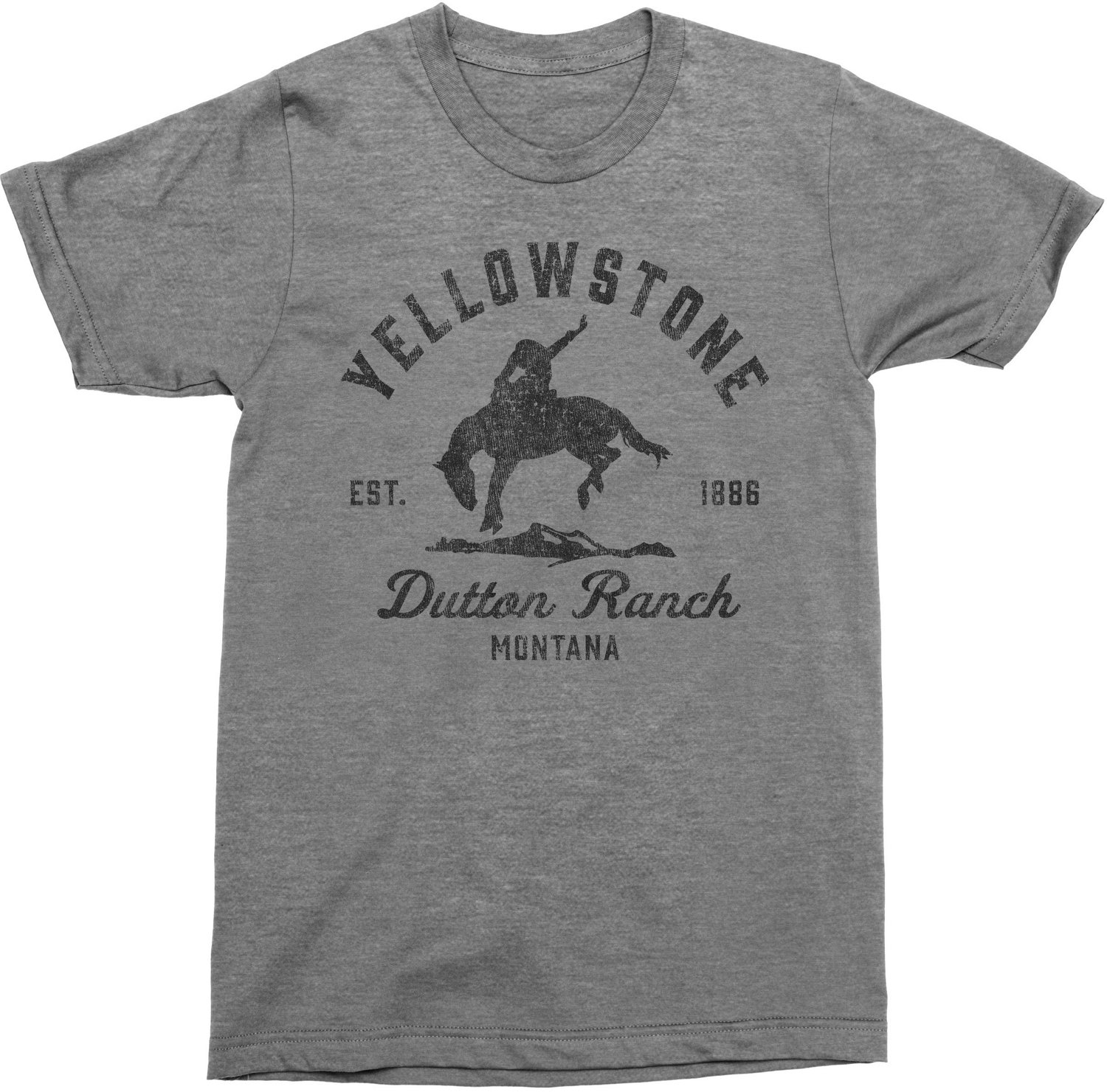 Changes Men's Yellowstone Bucking Bronco Graphic T-shirt | Academy