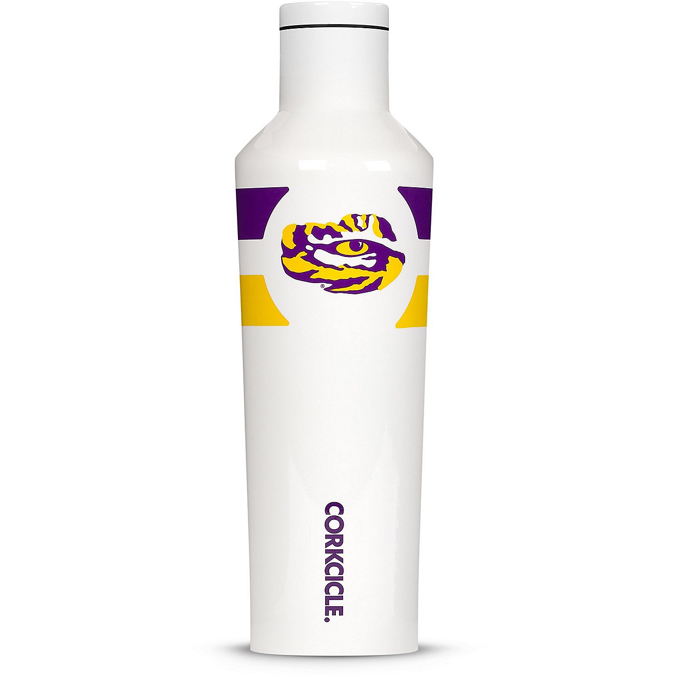 Corkcicle Louisiana State University Gym Stripe 16 oz Canteen                                                                    - view number 1
