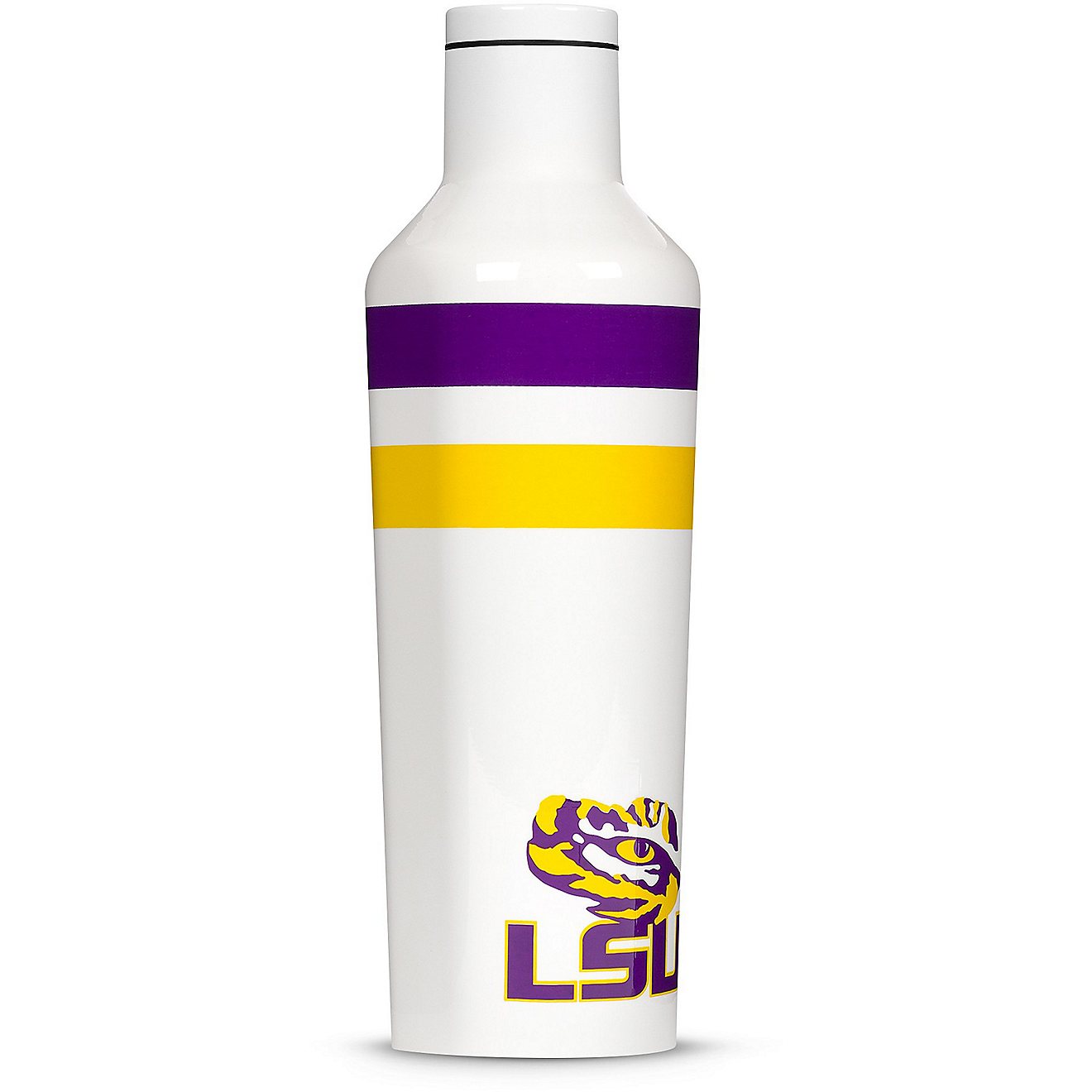 Corkcicle Louisiana State University Gym Stripe 16 oz Canteen                                                                    - view number 3