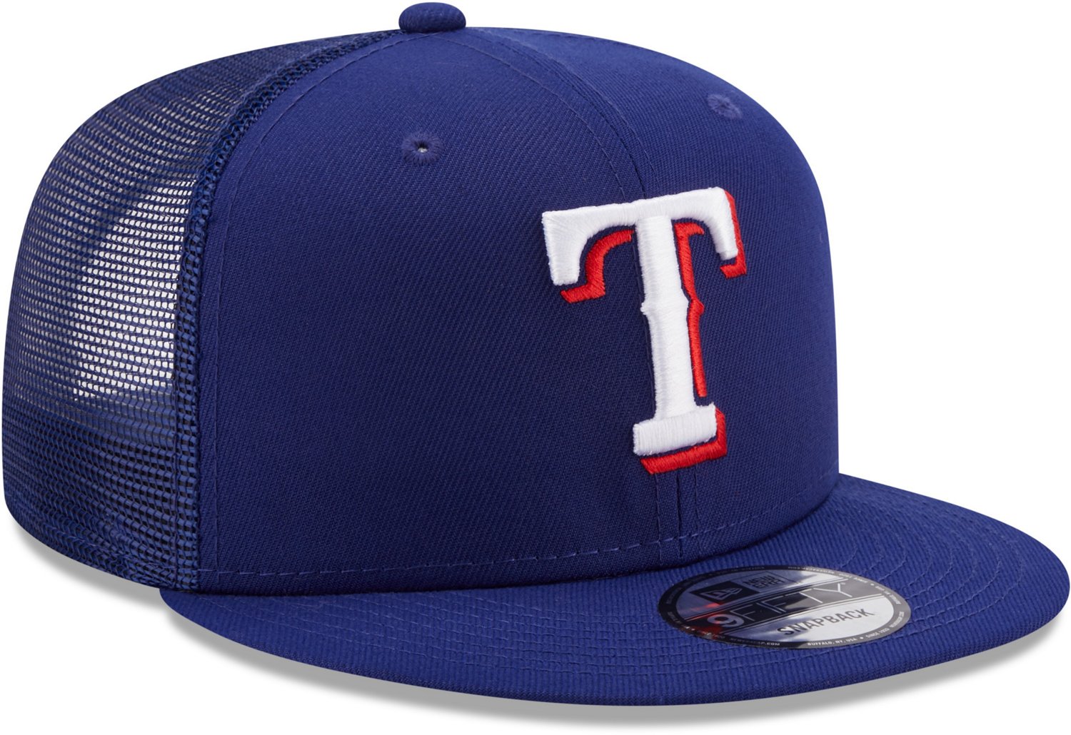 New Era Men's Texas Rangers Classic Trucker 9FIFTY Cap Academy