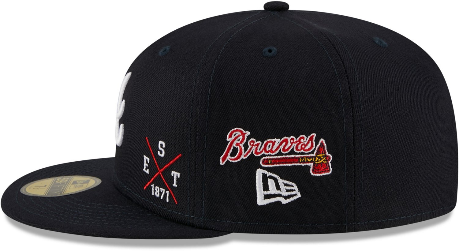 New Era Men's Atlanta Braves Multi 59FIFTY Cap Academy