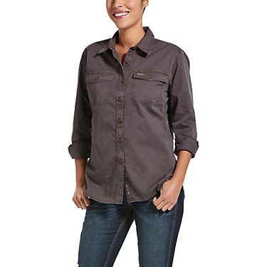 Ariat Women's Rebar Washed Twill Work Shirt