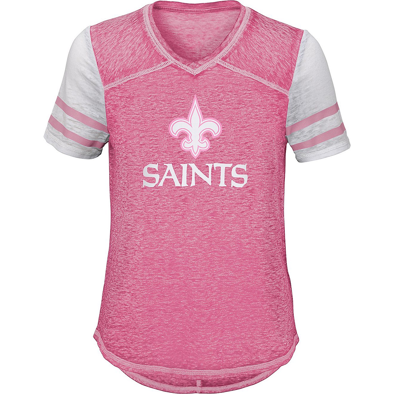 Outerstuff Youth New Orleans Saints Team Spirit Football Short Sleeve T-shirt                                                    - view number 1
