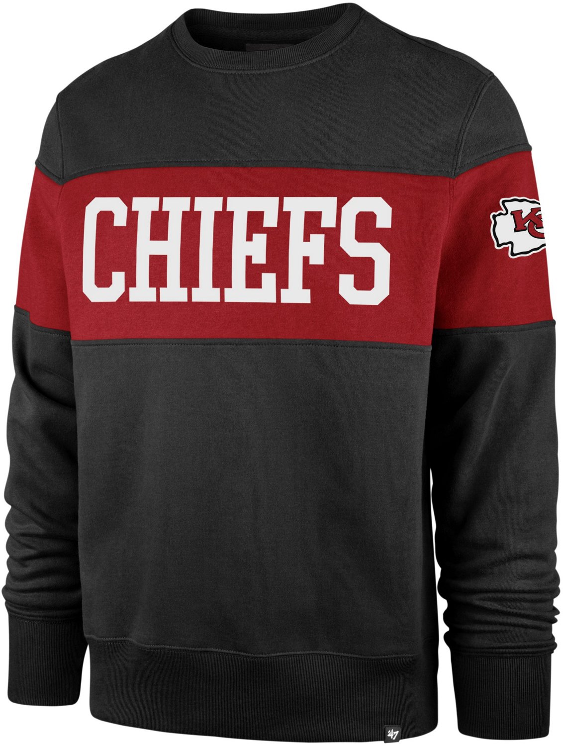 '47 Kansas City Chiefs Interstate Crew Sweatshirt | Academy