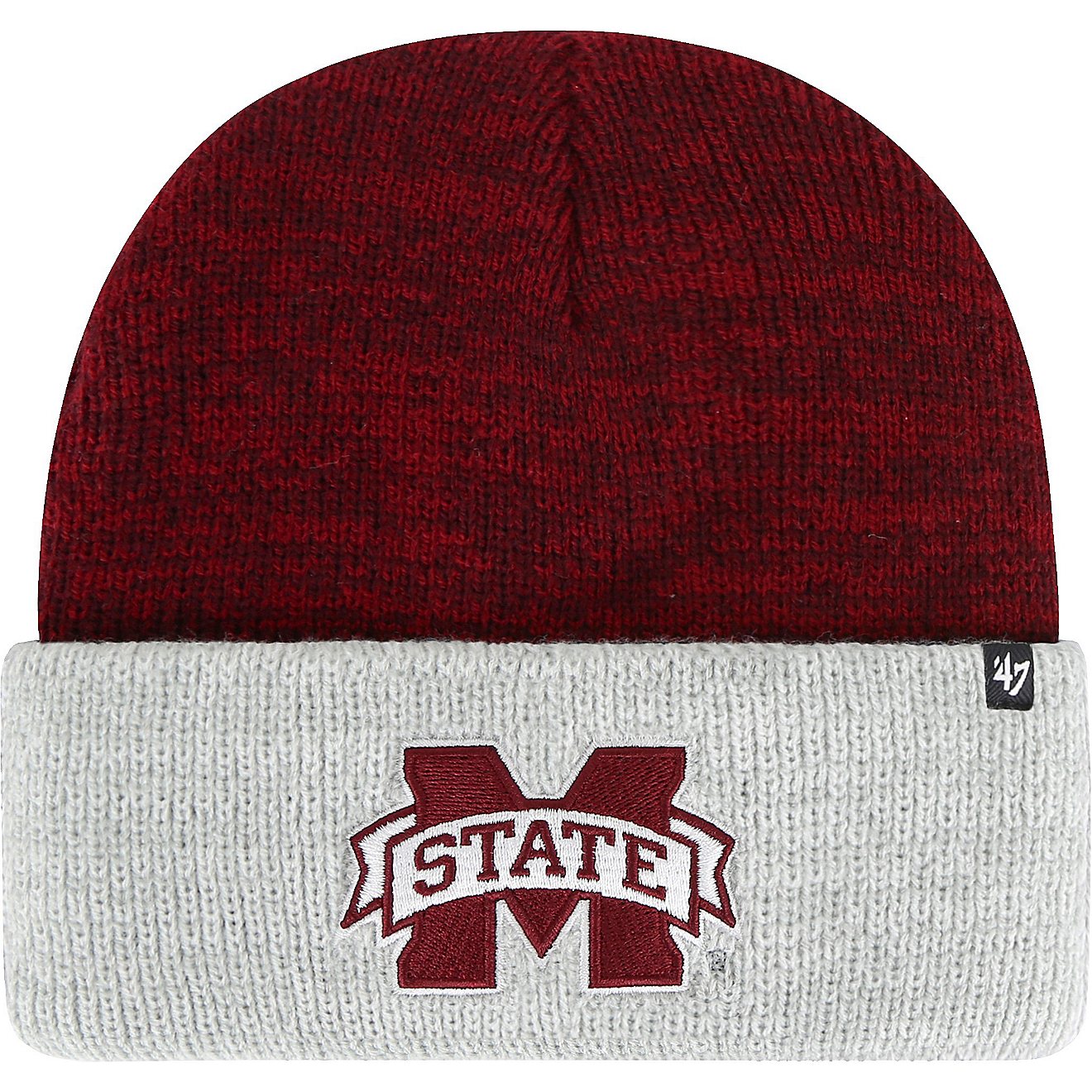 '47 Mississippi State University 2-Tone Brain Freeze Cuff Knit Cap                                                               - view number 1