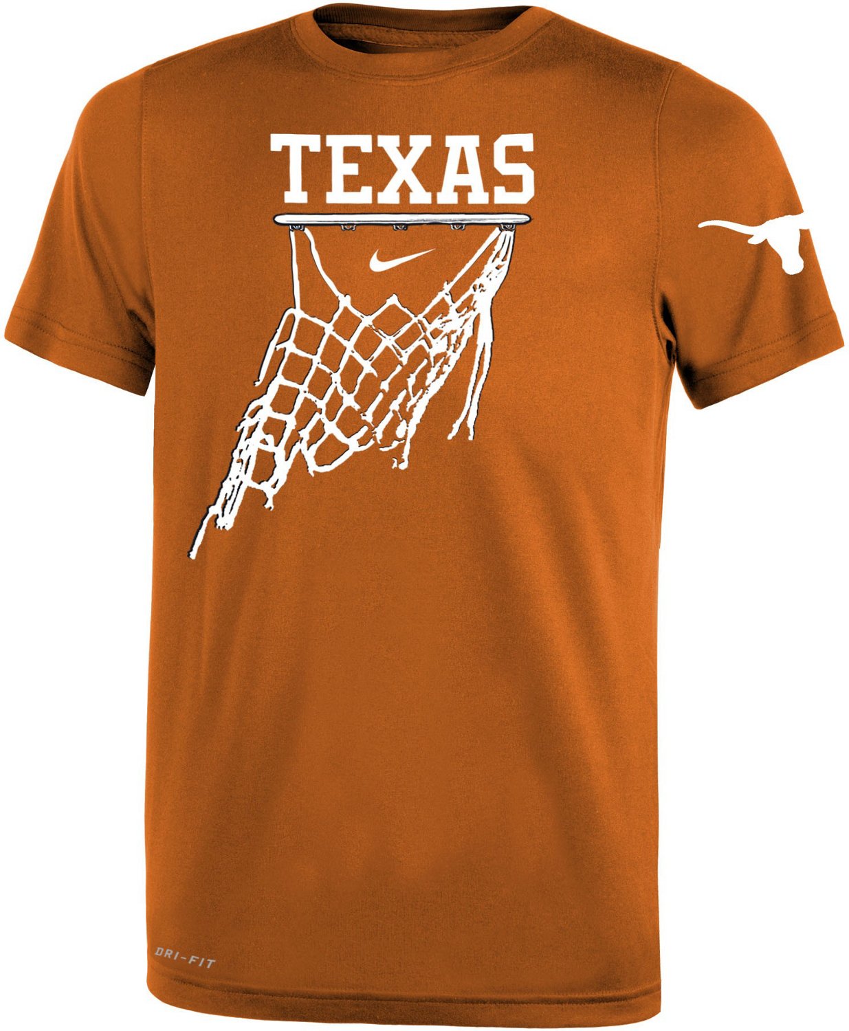 Nike Boys' University of Texas Basketball Legend Icon Graphic T-shirt ...