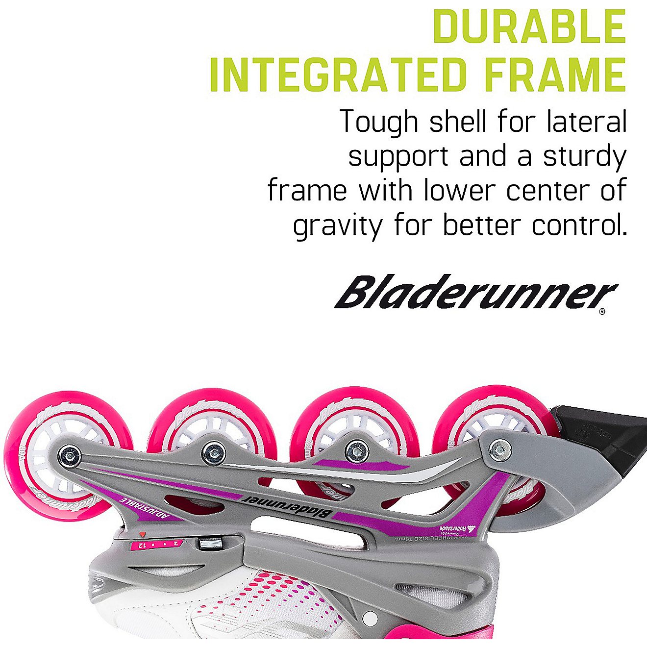 Rollerblade Girls' Bladerunner Phoenix Adjustable In-Line Skates                                                                 - view number 9