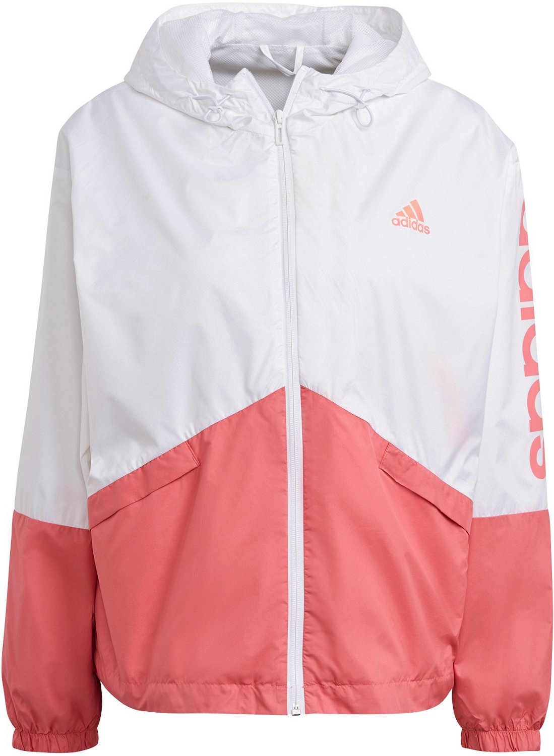 Adidas Women's Linear Essentials Windbreaker Jacket | Academy