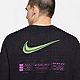 Nike Men's Dri-FIT Slub Seasonal Graphic Long Sleeve T-shirt                                                                     - view number 5 image