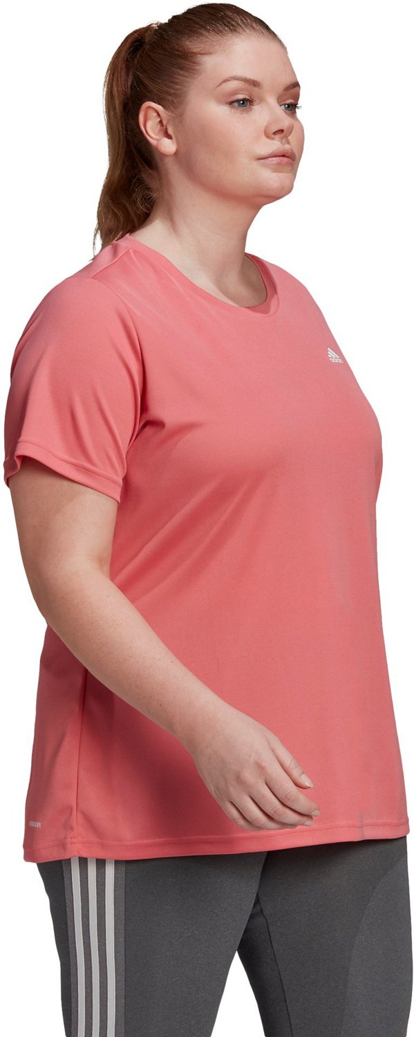 adidas women's plus size shirts