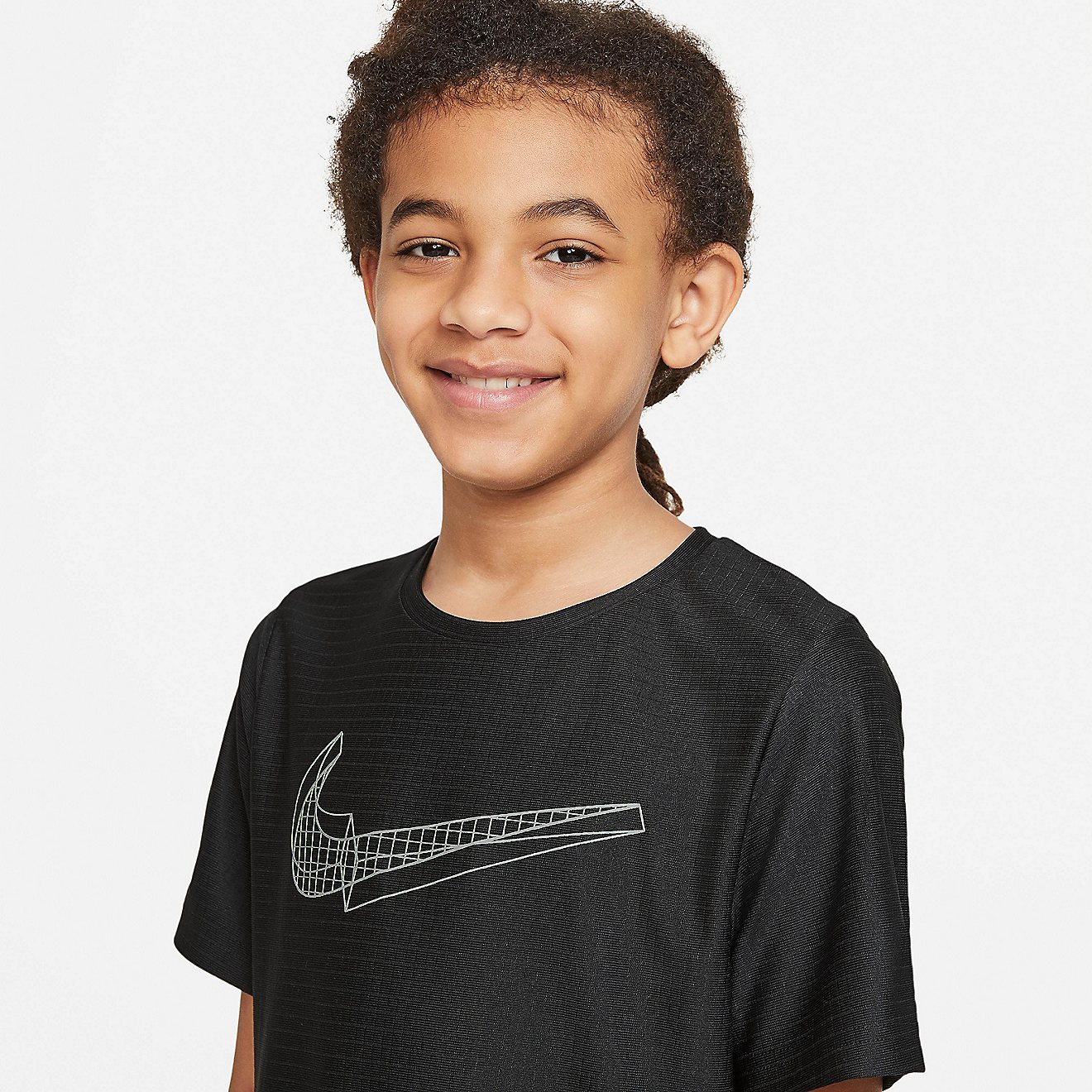 Nike Boys' BRTHE Graphic Short Sleeve Training T-shirt                                                                           - view number 4