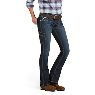 Ariat Women's Rebar DuraStretch Riveter Boot Cut Work Jeans